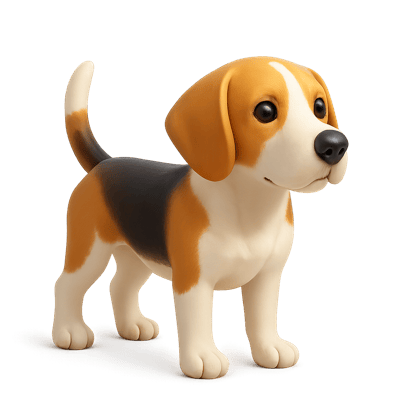 Icon of English Foxhound Dog