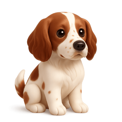 Icon of French Spaniel Dog