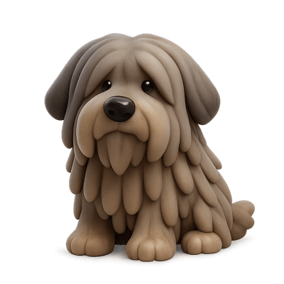 Icon of Bergamasco Sheepdog Dog