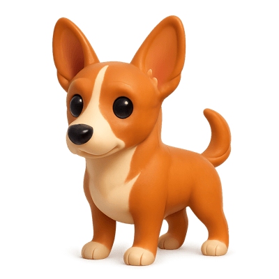 Icon of Portuguese Podengo Dog