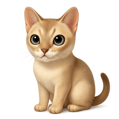 Icon of Singapura Cat
