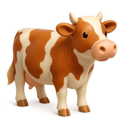 Icon of Guernsey Cattle