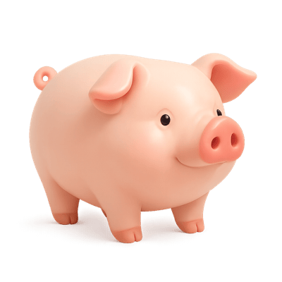 Icon of Middle White Swine
