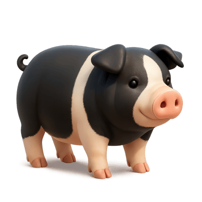 Icon of Poland China Swine