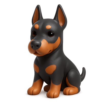 Icon of Doberman Pinscher Dog
