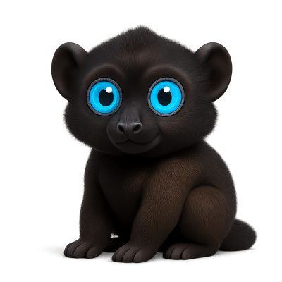 Icon of Blue Eyed Black Lemur