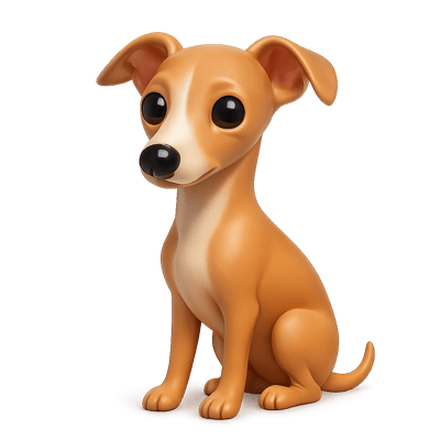 Icon of Italian Greyhound Dog