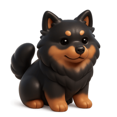 Icon of Swedish Lapphund Dog