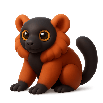 Icon of Red Ruffed Lemur