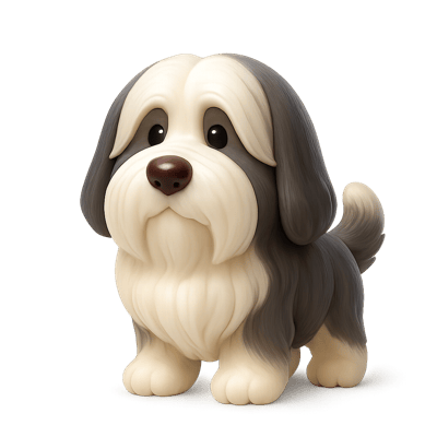 Icon of Bearded Collie Dog