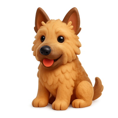 Icon of Belgian Laekenois Dog