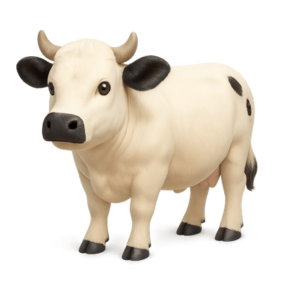 Icon of British White Cattle