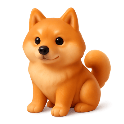 Icon of Finnish Spitz Dog