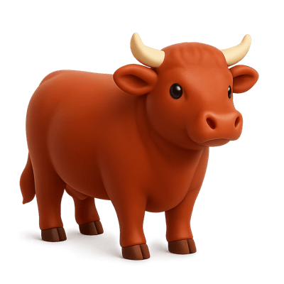 Icon of Devon Cattle