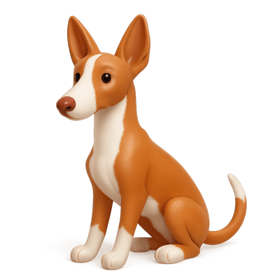 Icon of Ibizan Hound Dog