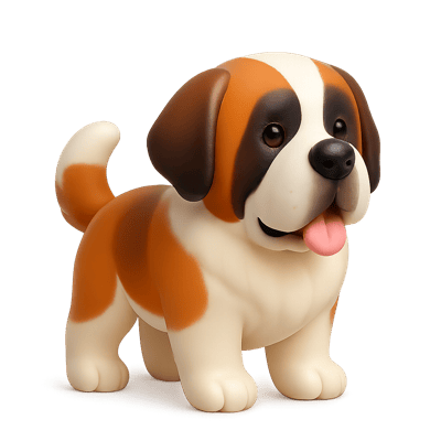 Icon of Saint Bernard Dog