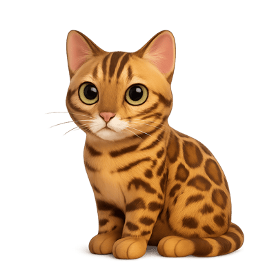 Icon of Bengal Cat