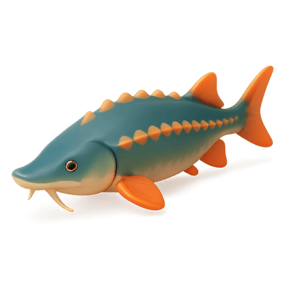 Icon of Chinese Sturgeon