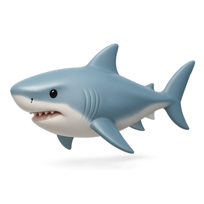 Icon of White Shark