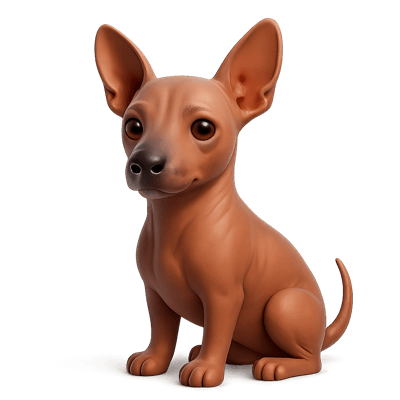 Icon of Peruvian Inca Orchid Dog