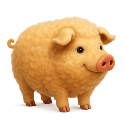Icon of Mangalitza Swine