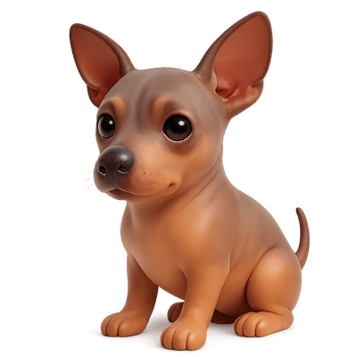Icon of American Hairless Terrier Dog