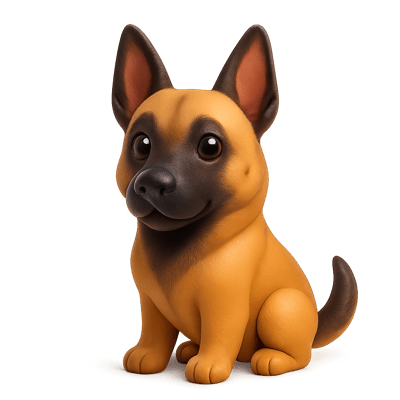 Icon of Belgian Malinois Dog