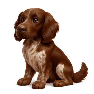 Icon of German Longhaired Pointer Dog