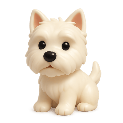 Icon of West Highland White Terrier Dog
