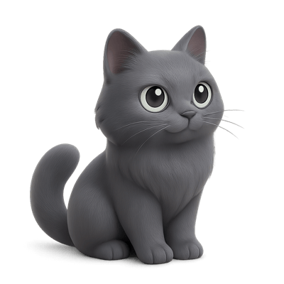 Icon of Nebelung Cat