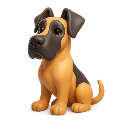 Icon of Great Dane Dog