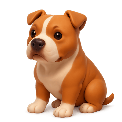 Icon of American Staffordshire Terrier Dog