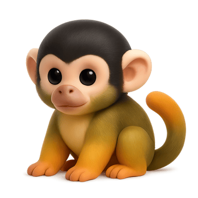 Icon of Black Capped Squirrel Monkey (Bolivian)
